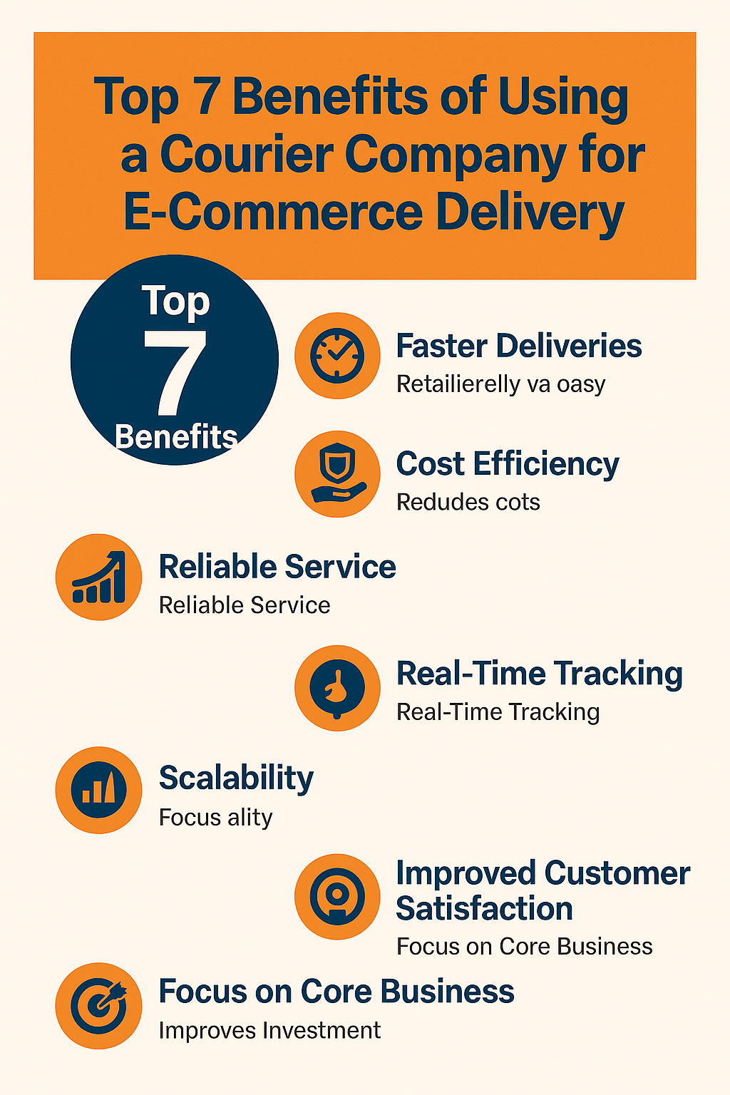 Top 7 Benefits of Using a Courier Company for E-Commerce Delivery